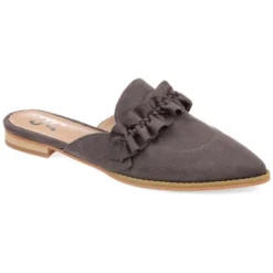 Journee Collection Womens Kessie Slip On Pointed Toe Mules Flats -Bearpaw Shoes Shop GUEST ae9300bd 3c98 4fa3 9193 edcdac9bf913