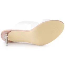Allegra K Women's Clear Slide Stiletto Heels Sandals -Bearpaw Shoes Shop GUEST aea631ab d3c7 4717 bc8f 4c8031103746