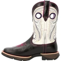 Women's Lady Rebel By Durango Women's Raven Black & White Western Boot -Bearpaw Shoes Shop GUEST af0cd1fb d36c 4cb7 a78c 71812320c7f5