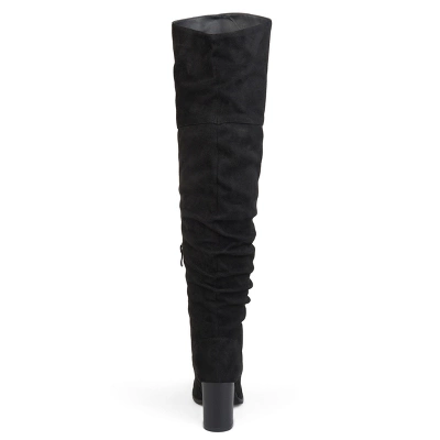 Journee Collection Womens Kaison Stacked Heel Over The Knee Boots 4 Journee Collection Womens Kaison Stacked Heel Over The Knee Boots - Image 2