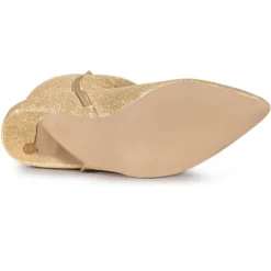 Allegra K Women's Pointy Toe Sparkle Glitter Stiletto Heel Knee High Boots -Bearpaw Shoes Shop GUEST af7eab28 df0c 4a1f ac02 aa8e243f1d0c