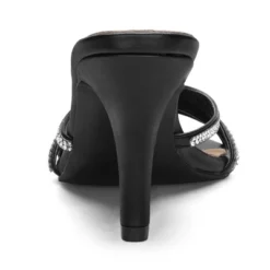 Allegra K Women's Rhinestone Strappy Heel Mules -Bearpaw Shoes Shop GUEST b08802da ff98 420f a2cd d96dec707caf