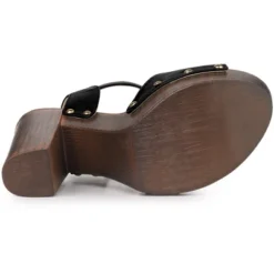 Perphy Platform Buckle Ankle Strap Chunky High Heels Sandals For Women -Bearpaw Shoes Shop GUEST b1859025 49be 4c26 8863 4b15ccbb9b52