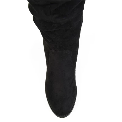 Journee Collection Womens Kaison Stacked Heel Over The Knee Boots 5 Journee Collection Womens Kaison Stacked Heel Over The Knee Boots - Image 3