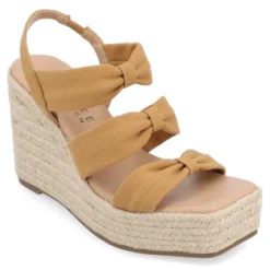 Journee Collection Womens Santorynn Tru Comfort Foam Sling Back Espadrille Platform Wedge Sandals -Bearpaw Shoes Shop GUEST b2ec8fed 217f 49f9 8d7a 69026f55fe5d
