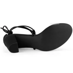 Allegra K Women's Clear Block Heels Lace Up Sandals 23 Allegra K Women's Clear Block Heels Lace Up Sandals -Bearpaw Shoes Shop GUEST b4a75ac4 e73e 4851 a4e2 299a85312c6f