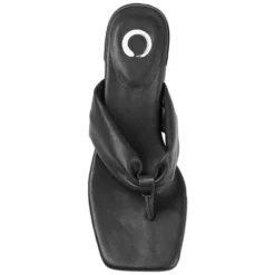 Journee Collection Womens Seelah Low Stacked Heel Flip Flop Sandals -Bearpaw Shoes Shop GUEST b5445a50 dce1 4523 8211 d2911cdf76e8