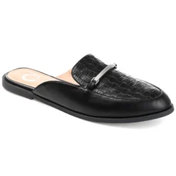 Journee Collection Womens Rubee Slip On Round Toe Mules Flats -Bearpaw Shoes Shop GUEST b66bfbff e141 4a91 8839 e47510a5b4fa