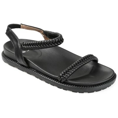 Journee Collection Womens Josee Multi Strap Flat Sandals 11 Journee Collection Womens Josee Multi Strap Flat Sandals - Image 9