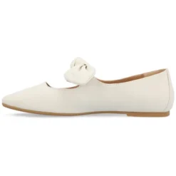 Journee Collection Womens Seralinn Tru Comfort Foam Mary Jane Slip On Square Toe Flats