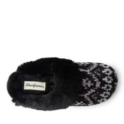 Dearfoams Women's Allison Chenille Fairisle Scuff Slipper -Bearpaw Shoes Shop GUEST b9bab49f c08e 4ae5 a27f f4014519e84e