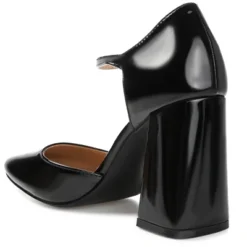 Journee Collection Womens Hesster Mary Jane Mid Block Heel Square Toe Pumps -Bearpaw Shoes Shop GUEST ba53e8a5 3385 4c63 b46a ba1b4bb42e42