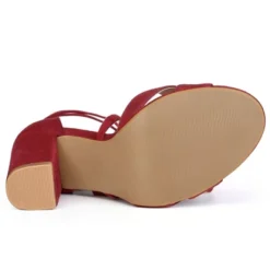 Allegra K Women's Crisscross Front Block Heeled Lace Up Sandals 20 Allegra K Women's Crisscross Front Block Heeled Lace Up Sandals -Bearpaw Shoes Shop GUEST ba679761 c447 458a aa4b cc611a21dee2