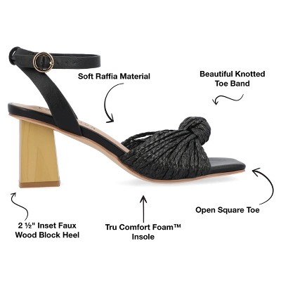 Journee Collection Womens Galinda Tru Comfort Foam Low Block Heel Sandals 9 Journee Collection Womens Galinda Tru Comfort Foam Low Block Heel Sandals - Image 7