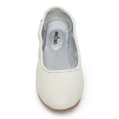 Minnetonka Women's Leather Anna Ballerina Flat