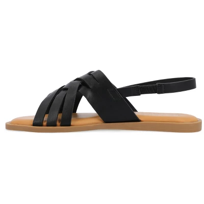 Journee Collection Womens Merrin Tru Comfort Foam Sling Back Flat Sandal 3 Journee Collection Womens Merrin Tru Comfort Foam Sling Back Flat Sandal