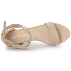 Allegra K Women's Lace Up And Ankle Strap Chunky Heel Sandals -Bearpaw Shoes Shop GUEST bcf52e30 f22c 4e4d ad8d 53ae2223746a