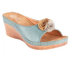 GC Shoes Sydney Flower Comfort Slide Wedge Sandals 37 GC Shoes Sydney Flower Comfort Slide Wedge Sandals -Bearpaw Shoes Shop GUEST bd374120 c6f2 4ccf 9ba0 15a2872a6b2b