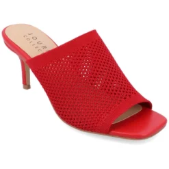 Journee Collection Womens Leighton Soft Knit Slip On Open Toe Pumps 25 Journee Collection Womens Leighton Soft Knit Slip On Open Toe Pumps -Bearpaw Shoes Shop GUEST be93e90b 7985 4195 bde4 f59e66d862fd