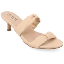 Journee Collection Womens Dyllan Kitten Heel Slip On Open Toe Pumps -Bearpaw Shoes Shop GUEST bee39966 0a2b 4fc3 9e64 ceb5717cb478