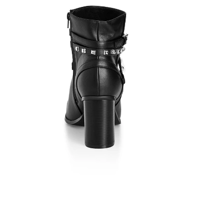 Women's WIDE FIT Birdy Mid Boot - Black | CITY CHIC 3 Women's WIDE FIT Birdy Mid Boot - Black | CITY CHIC