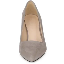 Allegra K Women's Pointy Toe Slip-on Plaid Printed Chunky Heels Pumps -Bearpaw Shoes Shop GUEST bef89433 9ff9 41a6 9e5e eb0731ad1ad7