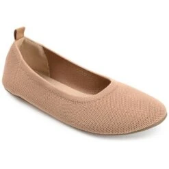 Journee Collection Womens Jersie Knit Foldable Round Toe Slip On Flats -Bearpaw Shoes Shop GUEST c0554d90 5fd6 4839 b1af db9e187d09df