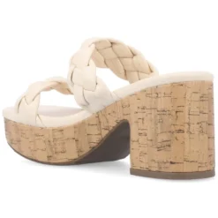 Journee Collection Womens Kyaa Tru Comfort Foam Braided Strap Platform Sandals -Bearpaw Shoes Shop GUEST c3388b33 34cf 4d99 adb3 f6ee06def139
