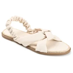 Journee Collection Womens Kiandra Espadrille Flat Sandals -Bearpaw Shoes Shop GUEST c405f7ca 5c05 4d5c a9ad a981e5f8f975
