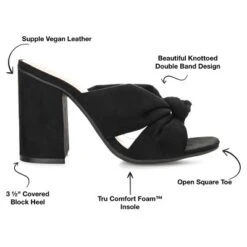 Journee Collection Womens Tabithea Tru Comfort Foam Open Square Toe Block Heel Sandals -Bearpaw Shoes Shop GUEST c42bd976 6417 4887 9894 8ae6be4dcf1e