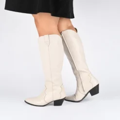 Journee Signature Womens Genuine Leather Pryse Almond Toe Pull On Knee High Boots -Bearpaw Shoes Shop GUEST c57fb5af 52ad 4a8e 8506 71783ce01a74 1