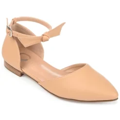 Journee Collection Womens Vielo Ballet Almond Toe Buckle Flats -Bearpaw Shoes Shop GUEST c5955b9e e423 4549 b375 536fa751d130