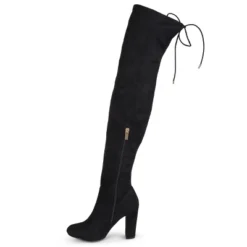 Journee Collection Womens Maya Block Heel Over The Knee Boots