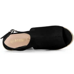 Allegra K Women's Slingback Peep Toe Platform Wedge Heels Sandals 11 Allegra K Women's Slingback Peep Toe Platform Wedge Heels Sandals -Bearpaw Shoes Shop GUEST c6b2b4d2 a280 44b9 9a65 ba6d4c2c051b