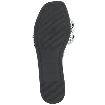 Journee Collection Womens Railley Tru Comfort Foam Slip On Slide Flat Sandals 6 Journee Collection Womens Railley Tru Comfort Foam Slip On Slide Flat Sandals - Image 4