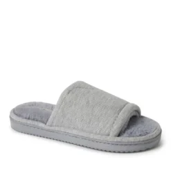 Dearfoams Womens Demi Rib Knit Slide -Bearpaw Shoes Shop GUEST c7bad816 dd41 4218 955a b36e66eb0859