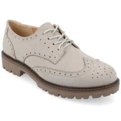 Journee Collection Women's Tru Comfort Foam™ Claudiya Oxford Flats -Bearpaw Shoes Shop GUEST c92661d1 4f23 4e50 8604 055a6e1f4daa