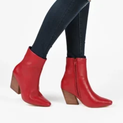 Journee Signature Womens Genuine Leather Hydra Almond Toe Stacked Ankle Booties 20 Journee Signature Womens Genuine Leather Hydra Almond Toe Stacked Ankle Booties -Bearpaw Shoes Shop GUEST ca4dccf7 0332 4c52 bb39 d2bf2aa0d7ff