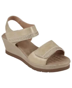 GC Shoes Jorda Embellished Velcro Comfort Slingback Wedge Sandals -Bearpaw Shoes Shop GUEST ca77b8ed 5fea 4693 b2c6 a47fbeea1766