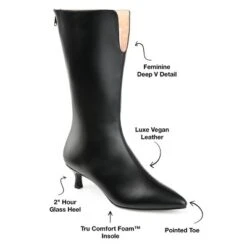 Journee Collection Womens Esperanza Tru Comfort Foam Pointed Toe Mid Calf Boots -Bearpaw Shoes Shop GUEST cb2a07fd e05f 4982 b28c bcd09fcb8bc2