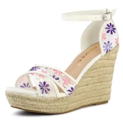 Allegra K Women's Ankle Strap Espadrille Wedge Heel Wedge Sandals 30 Allegra K Women's Ankle Strap Espadrille Wedge Heel Wedge Sandals -Bearpaw Shoes Shop GUEST cb9bec1b a0ac 4113 a6dd 13daa3bb1c9c