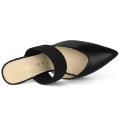 Allegra K Women's Pointed Toe Elastic Strap Stiletto Heels Mules 13 Allegra K Women's Pointed Toe Elastic Strap Stiletto Heels Mules -Bearpaw Shoes Shop GUEST cc1553e9 86b7 4347 9c59 739592567422