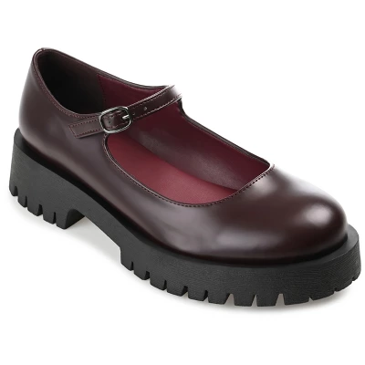 Journee Collection Womens Kamie Mary Jane Round Toe Buckle Flats 13 Journee Collection Womens Kamie Mary Jane Round Toe Buckle Flats - Image 11