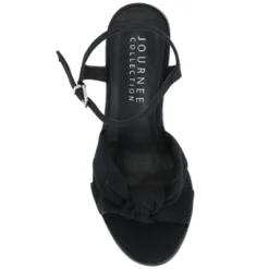 Journee Collection Womens Garner Knit Inset Platform Block Heel Sandals -Bearpaw Shoes Shop GUEST cdda8496 d05a 42dd b4c1 b2eb4fa72601