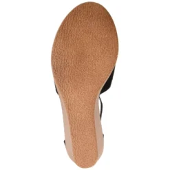 Journee Collection Womens Kedzie Tru Comfort Foam Buckle Open Toe Wedge -Bearpaw Shoes Shop GUEST ce23dd67 a01f 4f7e 8974 c128d871debc