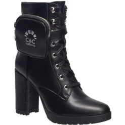 C&C California Women's Nixon High-Heeled Lug Sole Booties With Pouch -Bearpaw Shoes Shop GUEST cf0d25c8 2cba 4eb7 bec5 a83ce2b63c82