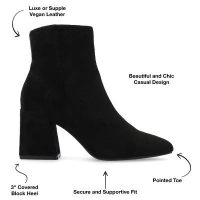 Journee Collection Women's Tru Comfort Foam™ Sorren Booties 9 Journee Collection Women's Tru Comfort Foam™ Sorren Booties - Image 7