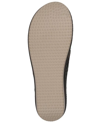 GC Shoes Bari Embellished Perforated Comfort Slide Wedge Sandals 6 GC Shoes Bari Embellished Perforated Comfort Slide Wedge Sandals - Image 4