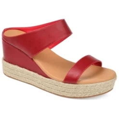 Journee Collection Womens Alissa Tru Comfort Foam Wedge Heel Espadrille Sandals -Bearpaw Shoes Shop GUEST d37e675f 5590 45c7 ab79 f96e83ffc07f