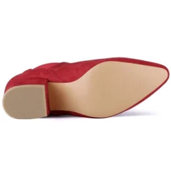 Allegra K Women's Pointed Toe Block Heel Ankle Chelsea Boots 14 Allegra K Women's Pointed Toe Block Heel Ankle Chelsea Boots -Bearpaw Shoes Shop GUEST d626d7c4 e843 41b8 9fff 529b180d3588